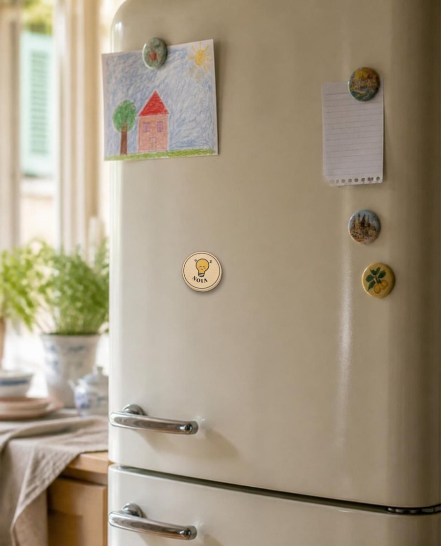 Il gettone Noia sul frigo
