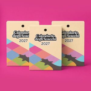 Calendario degli Scacchi 2027 - solo blocchetto - Bundle x3