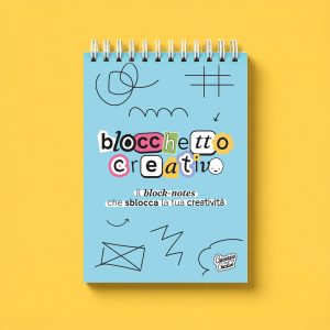 Blocchetto Creativo azzurro - Singolo